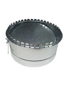 SW 7" SHEET METAL T/O W/ DAMPER 12/BX